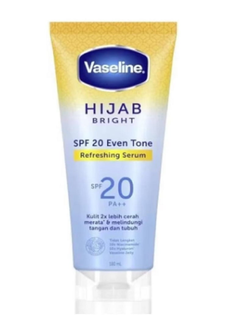 Vaseline Hijab Bright SPF20 Even Tone Refreshing Serum 180ml