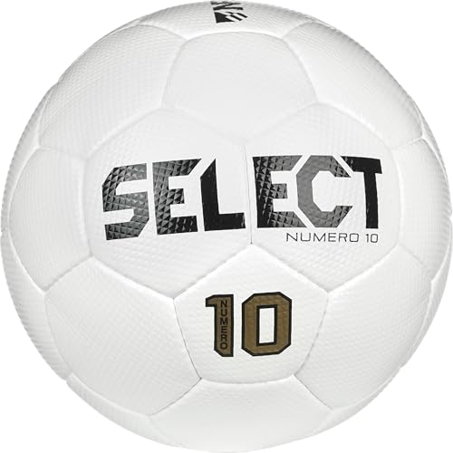 Select كرة القدم SELECT رقم 10، بيضاء بالكامل NFHS V25، مقاس 5 - Image 1
