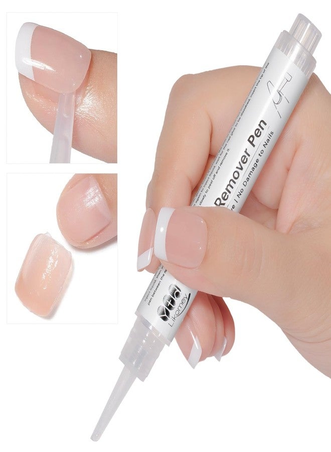 YTD Likomey UV Nail Glue Gel Remover Pen,Click and Remove for Press on Nails,Easy Fast Remove UV Cured Solid Nail Glue Gel on False Nail Tips,Not for Speed Nail Glue,Alcohol Free Acetone Free - Image 1
