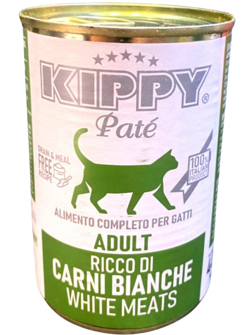 Kippy Pate Wet cat food (12 cans) - Kippy Pate  with White meats flavor - 12 × 400g - Image 2