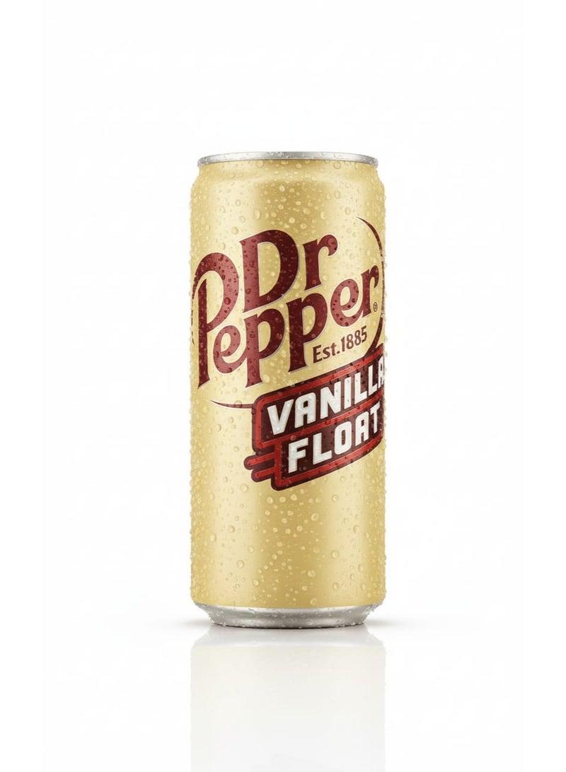 Dr Pepper Vanilla float Flavored Soft Drink 330ml - Image 2