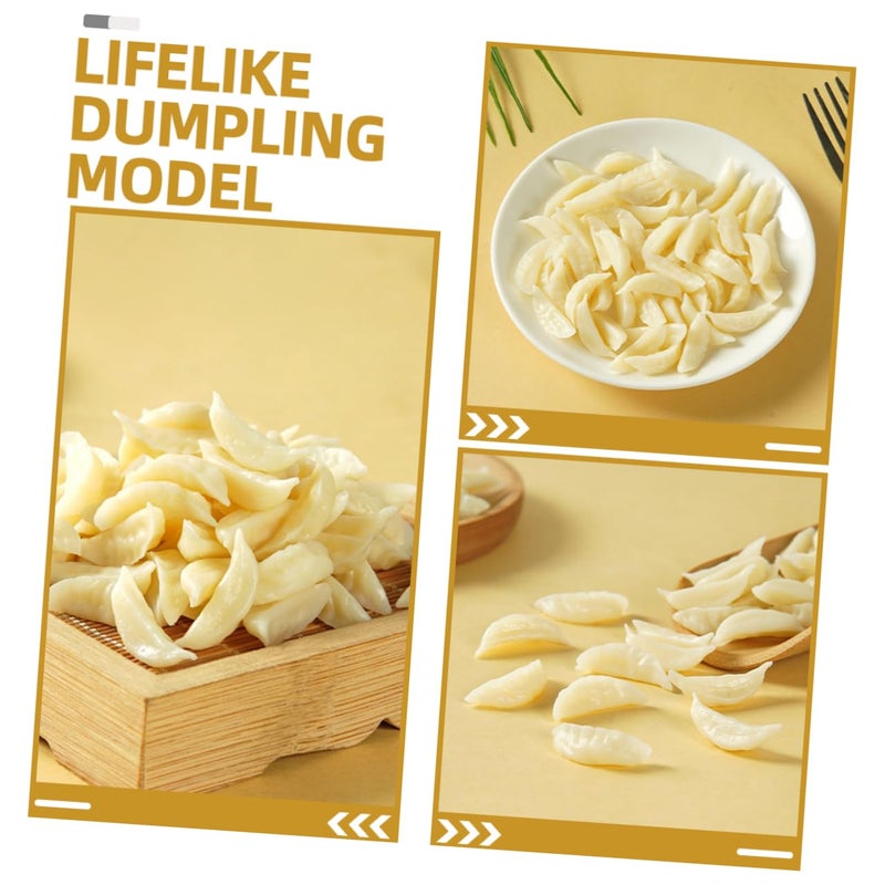 15Pcs Realistic Artificial Dumpling Models Kitchen Decor Photography Props - Image 5