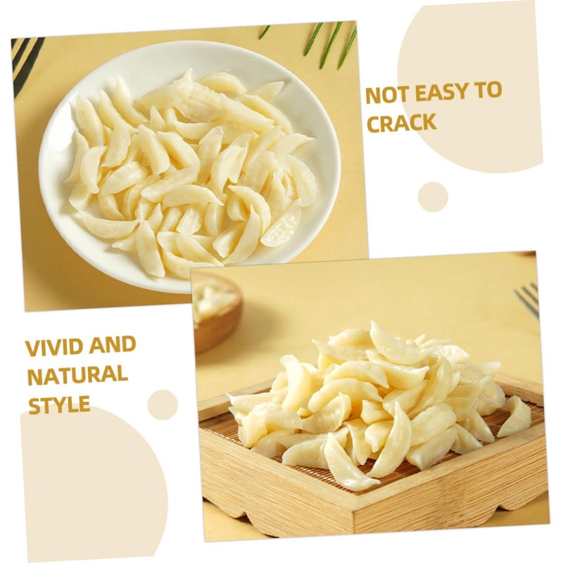 15Pcs Realistic Artificial Dumpling Models Kitchen Decor Photography Props - Image 3