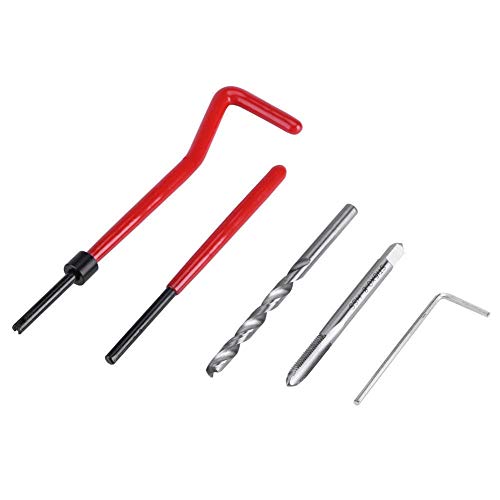 XTAUTO XT AUTO 30pcs Stainless Steel M5 x 0.8mm Thread Repair Insert Kit Compatible Hand Tool Set for Auto Repairing - Image 2