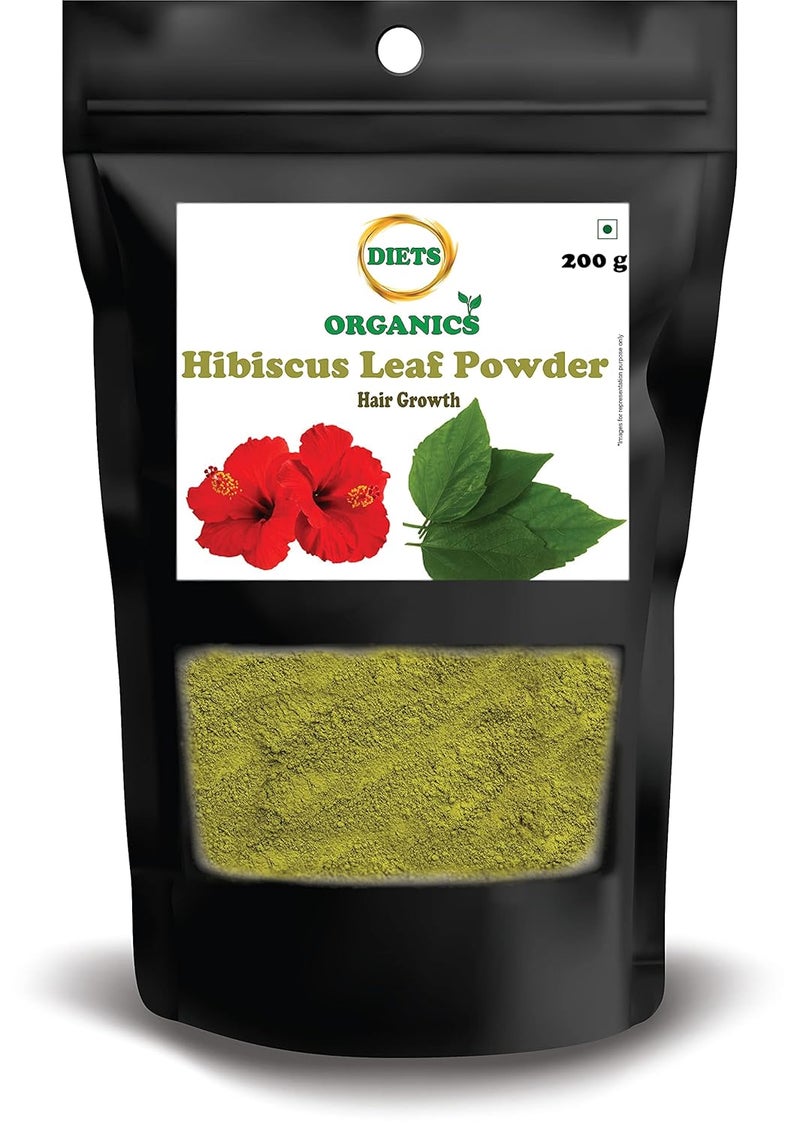 DIETS ORGANICS DIETS ORGANICS Hibiscus leaf powder for hair care200G  - Image 1