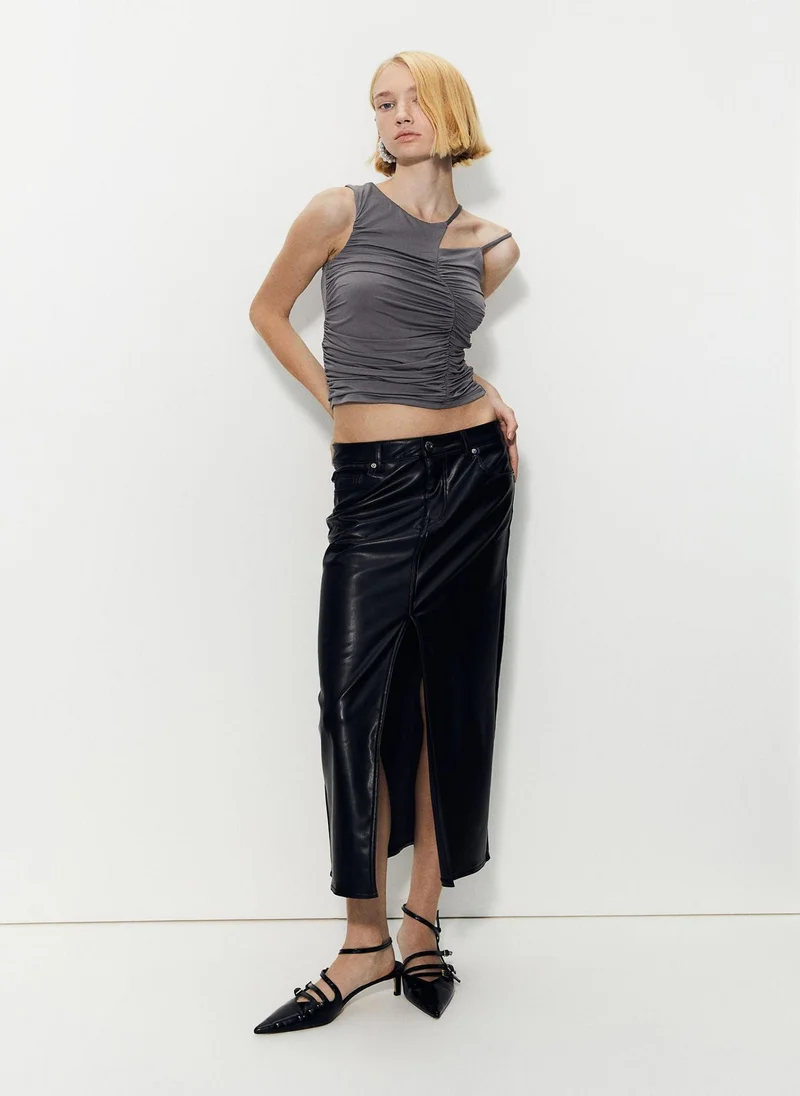H&M Gathered Asymmetric Top