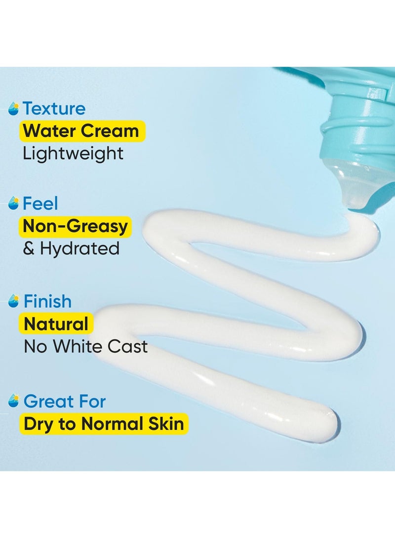 Dot & Key Blueberry Hydrate Barrier Repair Sunscreen SPF 50+, PA++++ | For Dry & Sensitive Skin | Non - Greasy Finish | No White Cast | UV & Blue Light Protection | Broad Spectrum 80G - Image 2