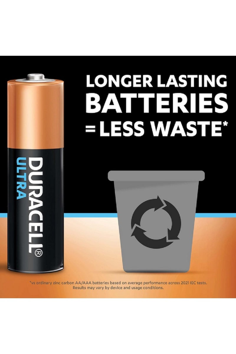 دوراسيل بطارية قلوية فائقة القوة ومتينة ومدمجة من 8 قطع من النوع AA - Image 4