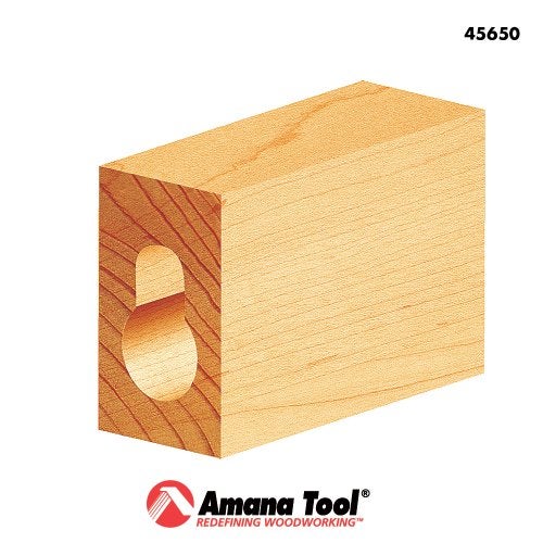 Amana Tool - 45650 Carbide Tipped Keyhole 3/8 Dia x 3/8 x 1/4" Shank - Image 5