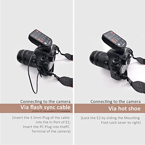 Aodelan Wireless Flash Trigger for Profoto A1, B10, B2, D2, for Canon,for Nikon, for Sony, for Olympus (Suitable for Cameras with Hot Shoes). Replace Profoto 901031 Air Remote - Image 5