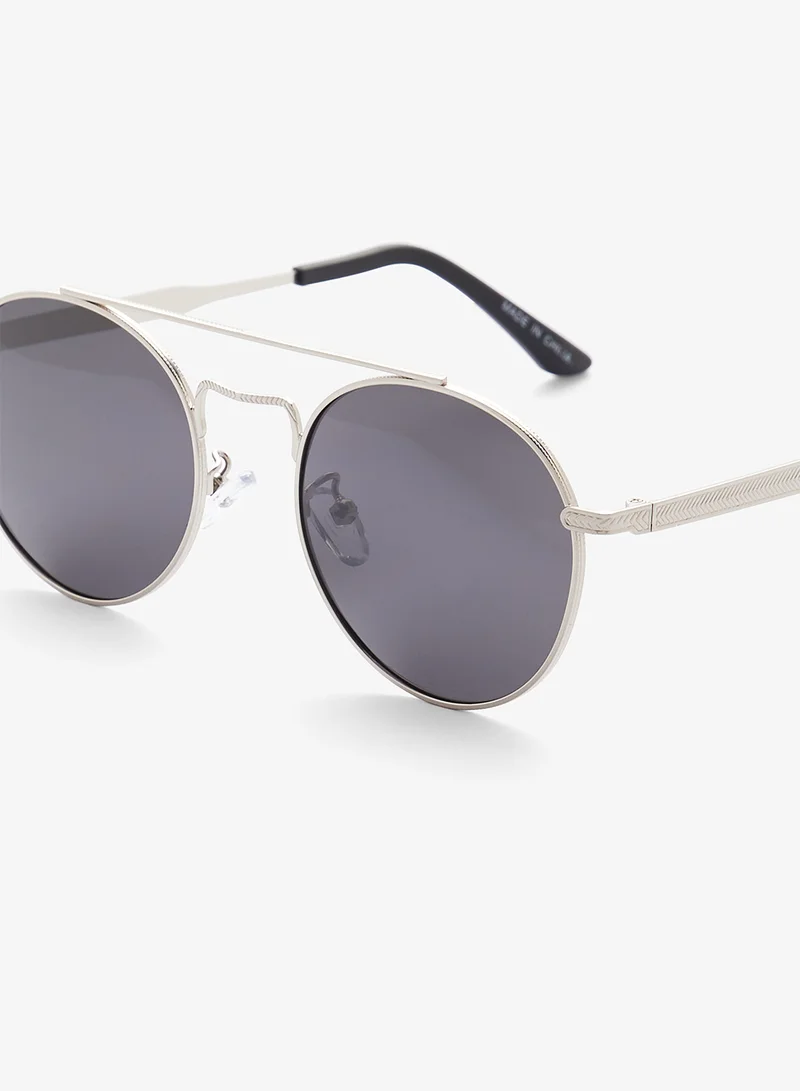 Seventy Five Polarized Lens Round Sunglasses