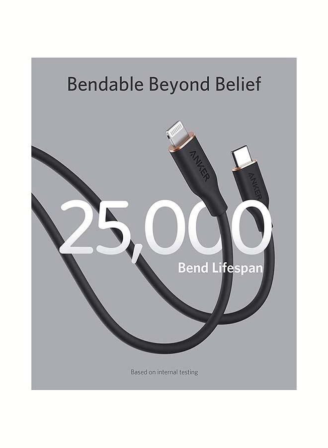 Anker PowerLine III Flow USB-C With Lightning Connector 6 Feet - Image 3