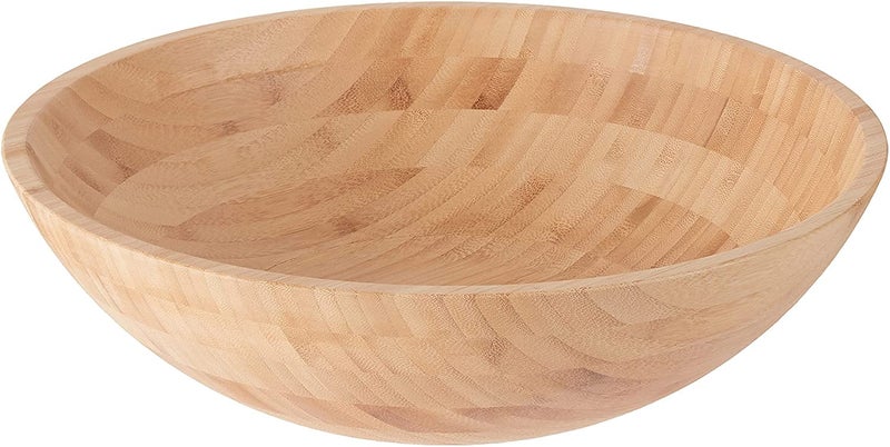 Lipper International Bamboo Wood Salad Bowl - Image 1
