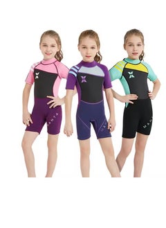 Kids Wetsuit, 2.5mm Neoprene Warm Swimsuit, Full Body Wetsuit for Girls and Toddlers, Long Sleeve Kids Swimming Wetsuit, One-piece Long Sleeve Thick Warm, Sun Protection Surfing Snorkeling Wetsuit - pzsku/Z035979B4E541C9AF477AZ/45/1741231223/46a63cc6-0050-43d4-bc87-9d05a44ee7a8