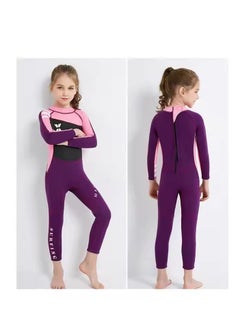 Kids Wetsuit, 2.5mm Neoprene Warm Swimsuit, Full Body Wetsuit for Girls and Toddlers, Long Sleeve Kids Swimming Wetsuit, One-piece Long Sleeve Thick Warm, Sun Protection Surfing Snorkeling Wetsuit - pzsku/Z035979B4E541C9AF477AZ/45/1741231338/1bb5eff8-c795-4119-892c-e14d3bbe40b7