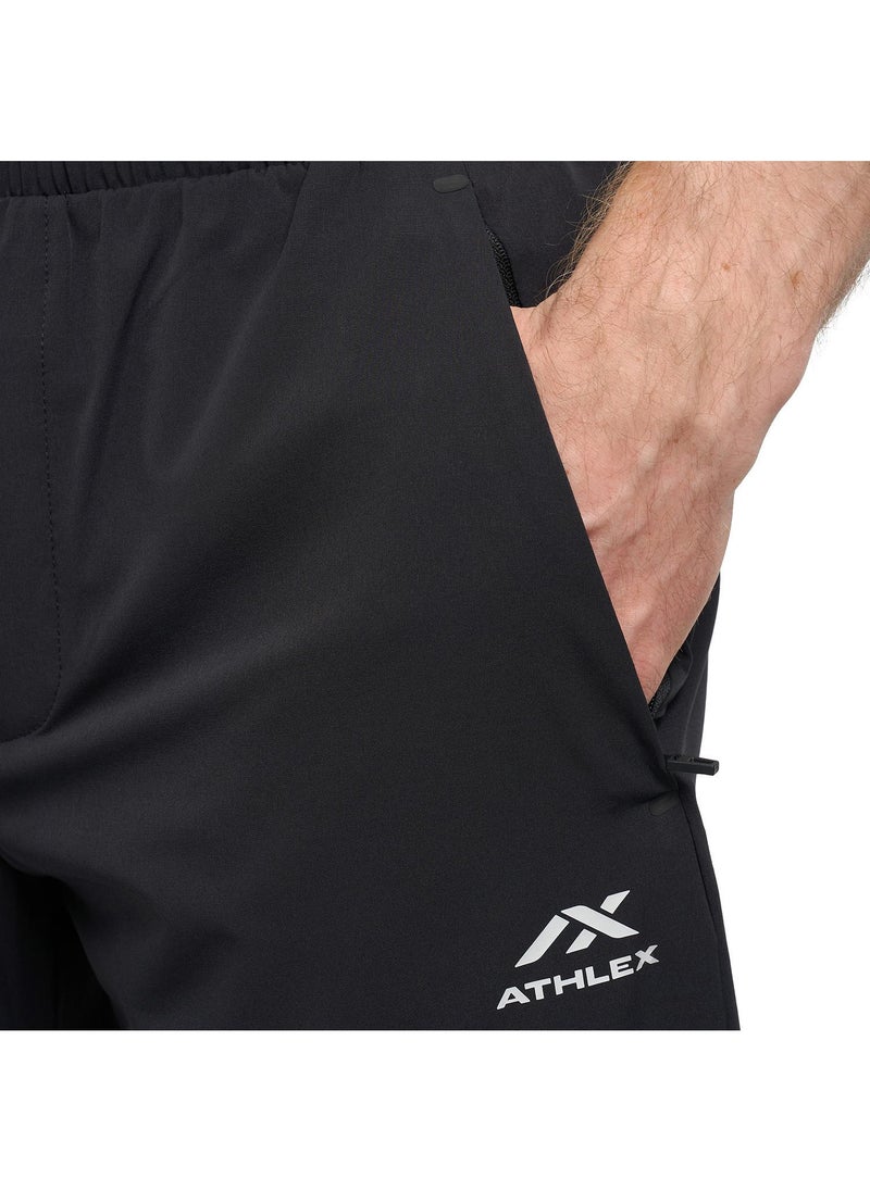 Athlex - Athlex Active Trousers – Moisture-Wicking Fabric, Adjustable Drawstring, and Ankle Cuffs for Comfort and Style - Image 1