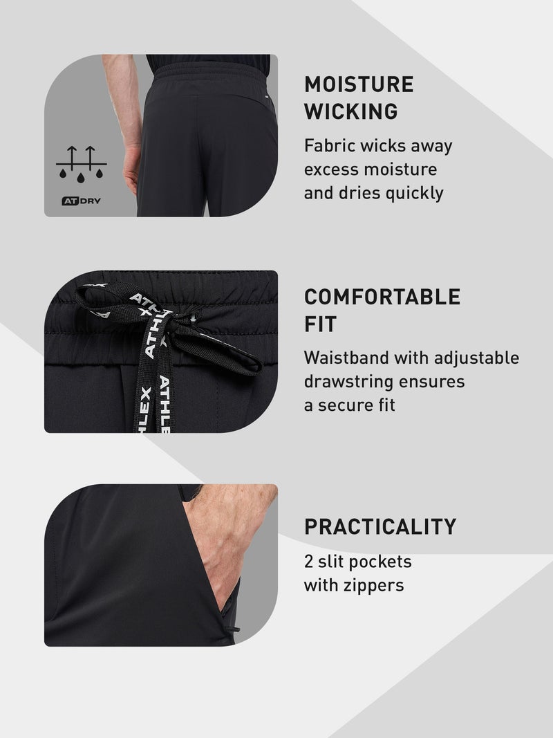 Athlex Active Trousers – Moisture-Wicking Fabric, Adjustable Drawstring, and Ankle Cuffs for Comfort and Style - Image 5
