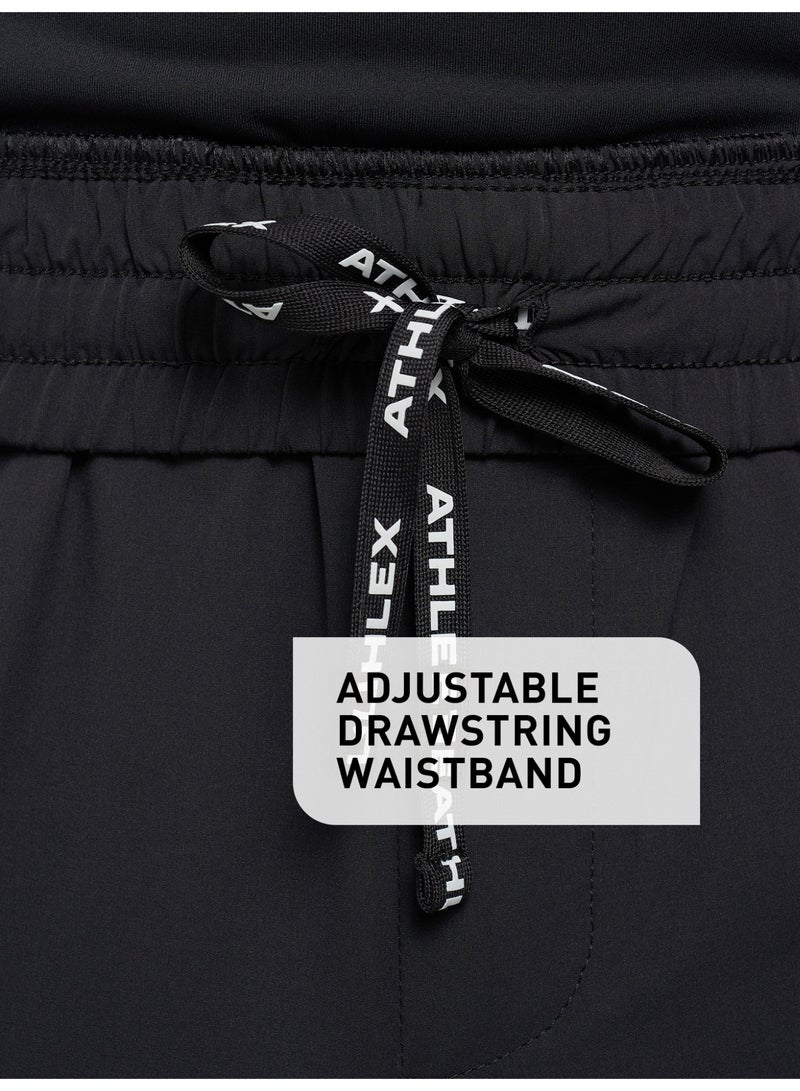 Athlex Active Trousers – Moisture-Wicking Fabric, Adjustable Drawstring, and Ankle Cuffs for Comfort and Style - Image 3