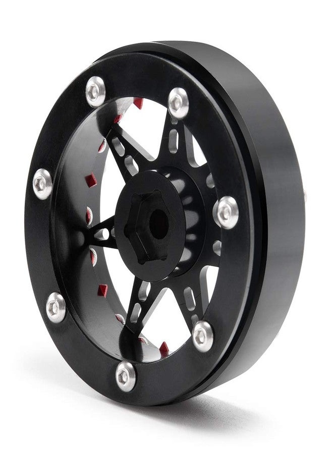 QUE-T 2.2" Metal Beadlock Wheel Rims Set for RC 1/10 Crawler TRX4 SCX10 90046 Pack of 4 - Image 5