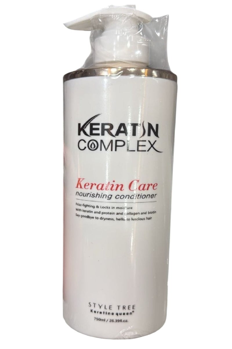 Keratin Complex Conditioner for Hair Care, Damaged Hair Repair, and Moisturizing with Keratin 750ml