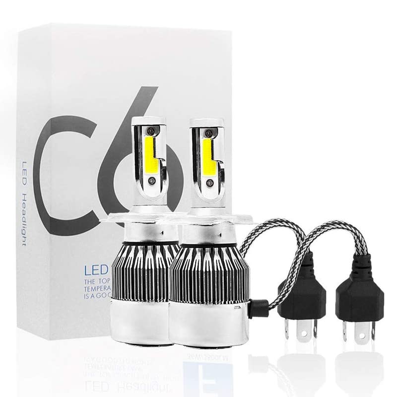 Guance 2Pcs H8 H9 H11 6000K 36W White LED Headlight Light Kits C6 Cob Universal for Tata Tiago NRG - Image 1
