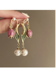Big flower earring