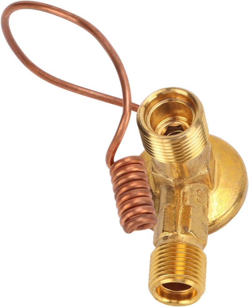 Car Air Conditioning Thermal Expansion Valve, Universal Heavy Duty Brass Construction for Various Brands and, with Precise Replacement to Achieve Cooling Effect - Image 5