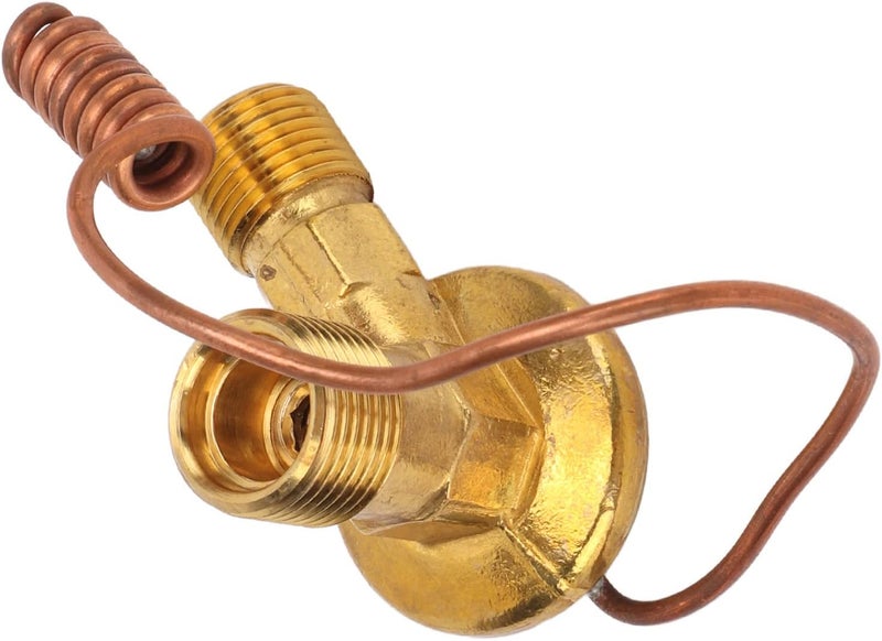 Car Air Conditioning Thermal Expansion Valve, Universal Heavy Duty Brass Construction for Various Brands and, with Precise Replacement to Achieve Cooling Effect - Image 1