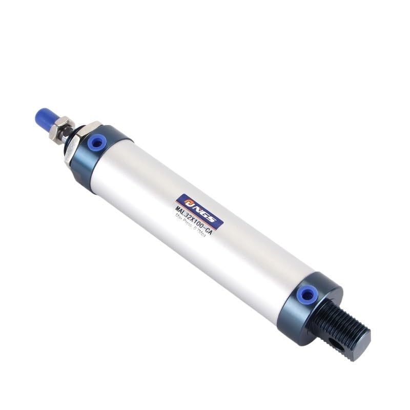 Mini Pneumatic Air Cylinder Bore 32mm Stroke 200mm Single Piston Double Acting - Image 5