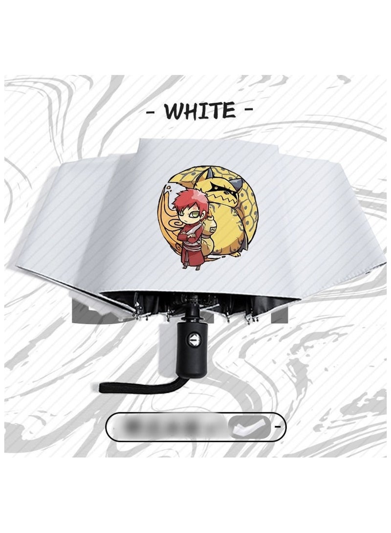KUYING New Naruto Automatic Folding Sunscreen Umbrella 