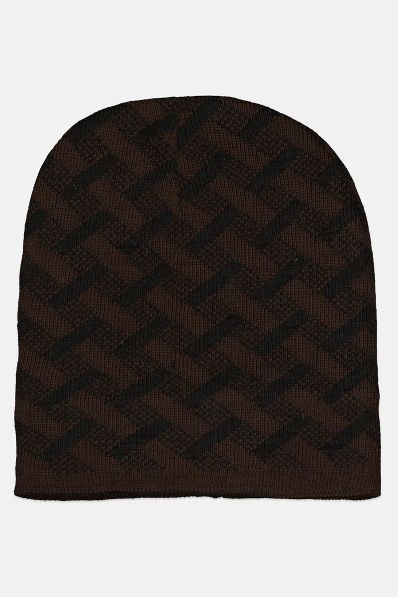 Men Sherpa Lined Beanie, Assorted