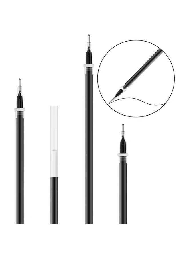 Deli 0.5Mm Full Needle Tube Black Gel Pen Refills, Student Office Pen Refills, Signature Pen Refills, 20 Pieces/Box - Image 2