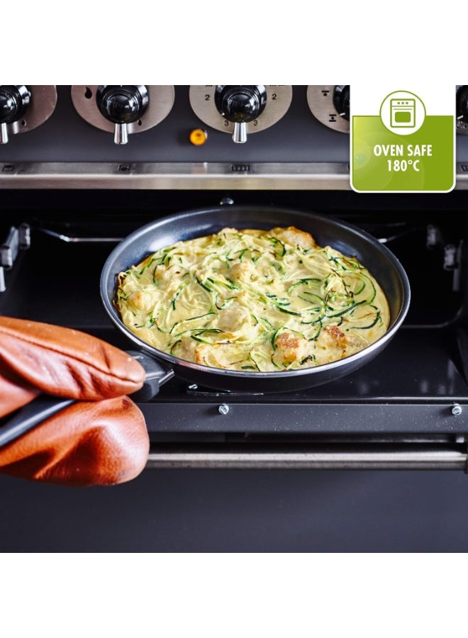 GreenPan Memphis Nonstick Frying Pan Healthy Ceramic, Black (28 CM) 3.6L - Image 4