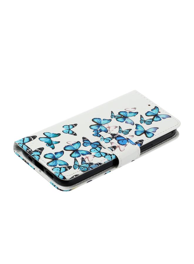 S-TOP Case For Motorola Moto G35 Colored Drawing Marble Pattern Leather Phone Case - Image 4