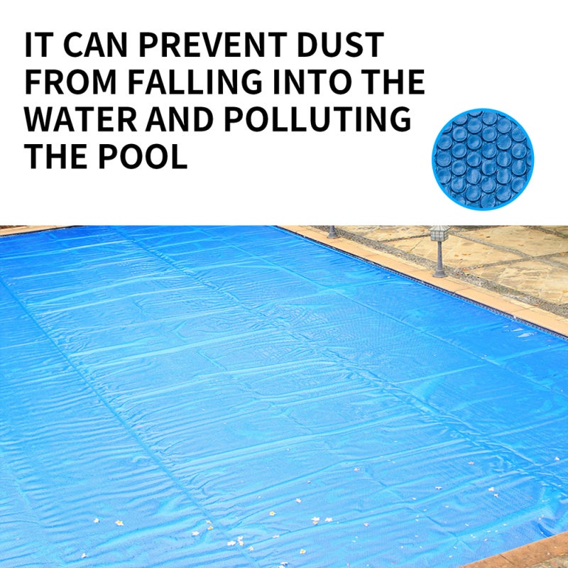 Pool Insulation Film 2.6 X 1.6m Heat Retaining Pool Cover - Eco-Friendly Chemical Reduction Pool Mat for Outdoor Pool Use - Image 2