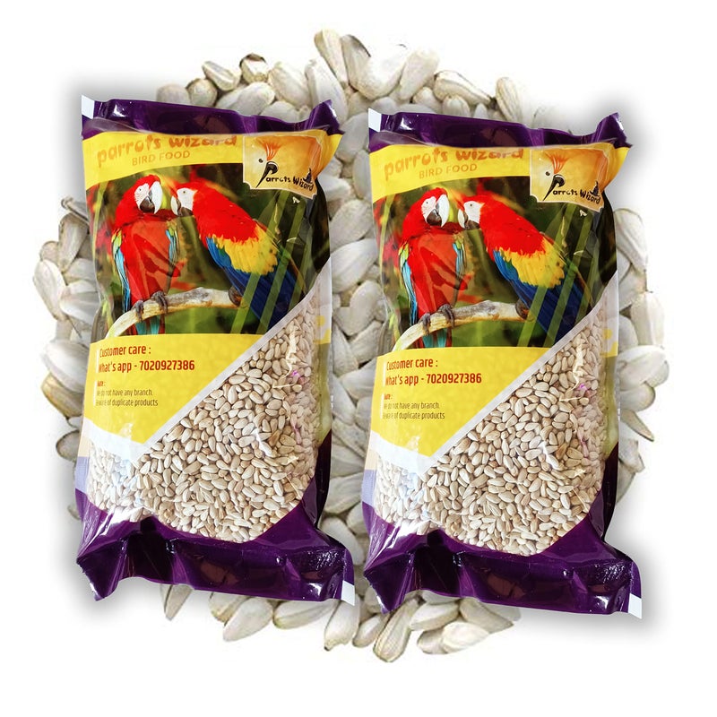 Parrots Wizard Safflower Seeds, Kardi, Kusum Beej For Wild Birds 1800 Grams,Adult, 1 Count - Image 2