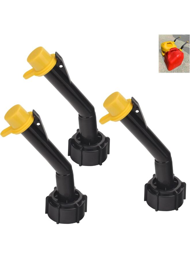 Generic Fuel Gas Can Jug Spouts Nozzles Rings & Caps for Blitz 900302 900092 900094 Old Style, Use for Fuel, Diesel, Kerosene, Gas and Water - 5 gallon gas can spout - Image 3