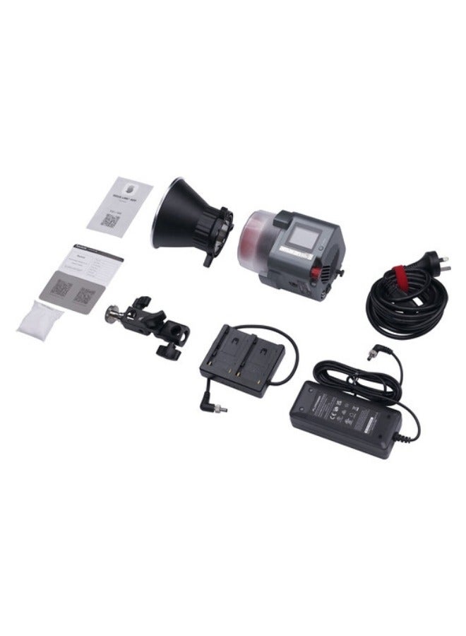 Aputure amaran COB 60X S – 65W Bi-Color LED Video Light (2700K–6500K) with Bowens Mount, 45,100 Lux @ 1m Reflector, AC/DC Power, App Control – Professional Studio, Photography & Video Lighting - Image 1