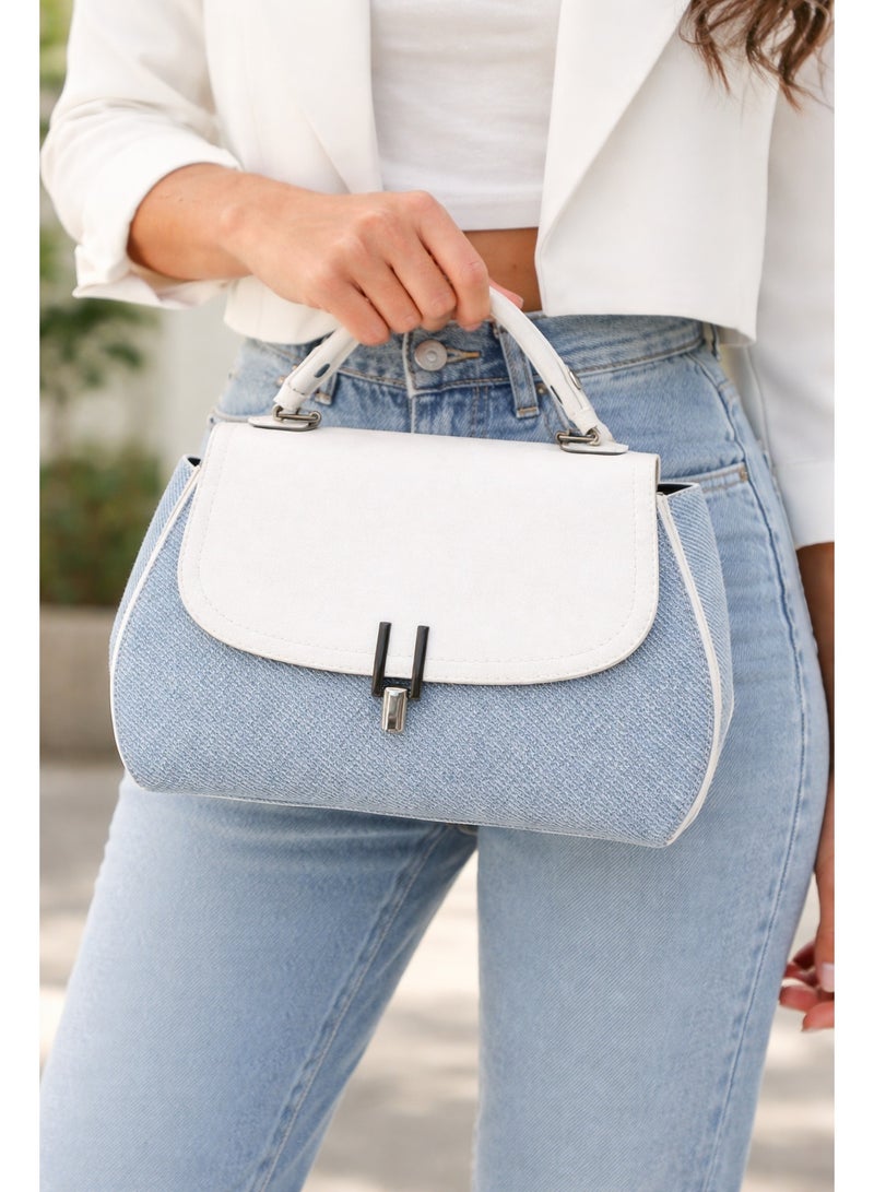 لايف ستيلاش  حقيبة يد انيقة - ابيض ZH-11 - Image 4