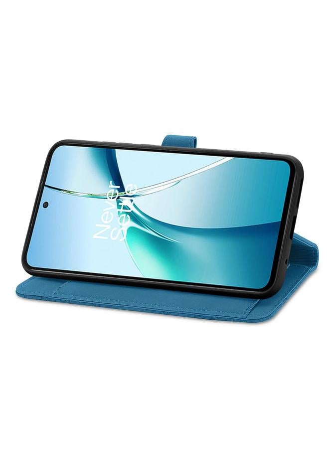 اس-توب جراب لهاتف Huawei nova 13 Pro مصنوع من الجلد بسحاب ونقوش زهور - Image 5