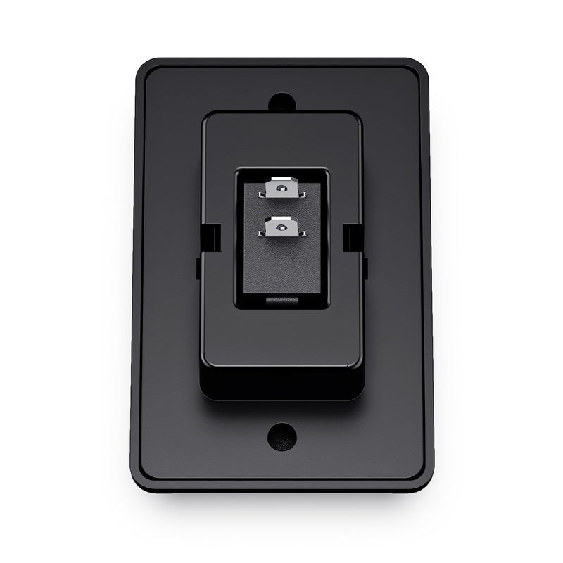Leisure LED Modern Single SPST On-Off Switch with Bezel, 12-Volt, for RV, Trailer, Camper, with Label Sticker (Black) - Image 3