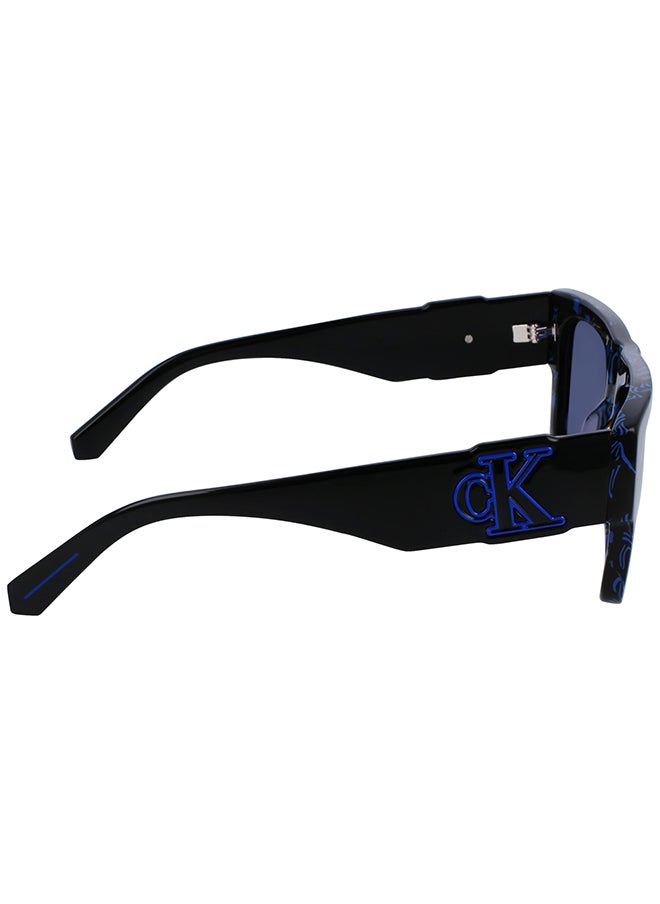 Calvin Klein Jeans - Men's UV Protection Rectangular Sunglasses - CKJ23654S-400-5617 - Lens Size: 56 Mm - Image 1