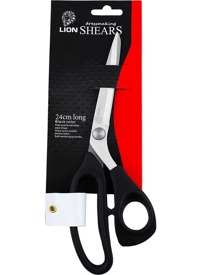 Lion - Plastic Handle Professional Tailor Scissors 5240 24 cm - Image 1