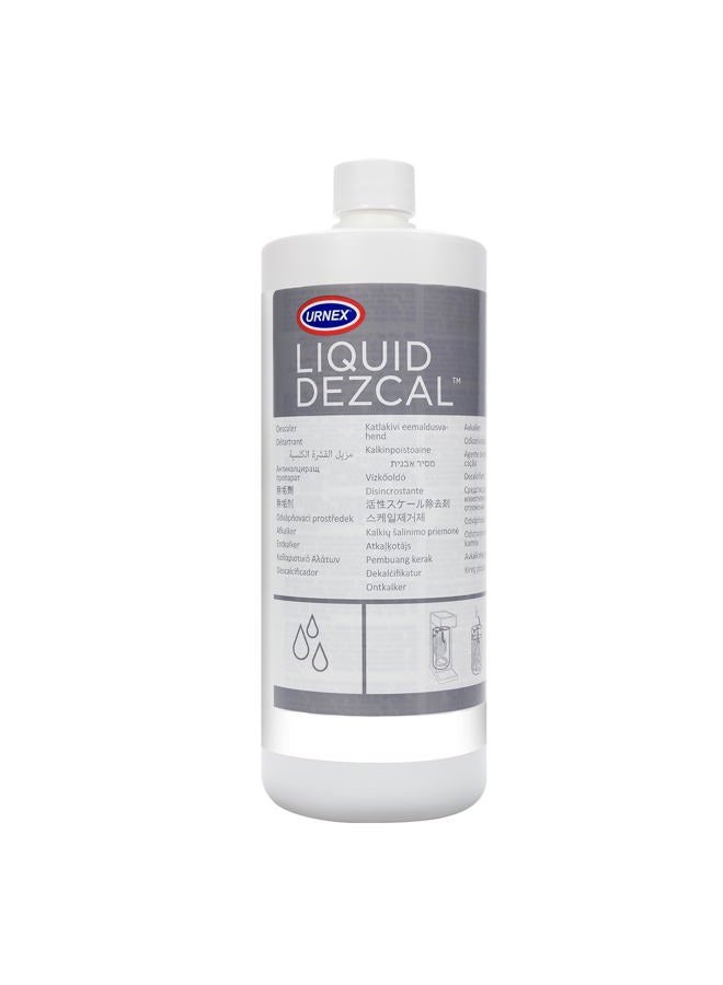 Urnex Liquid Dezcal Activated Descaling Solution - 33.6 Ounce (8 Uses) - For Use With Keurig 1.0/2.0, Home Coffee and Espresso Machines, Kettles, Garment Steamers - Image 1