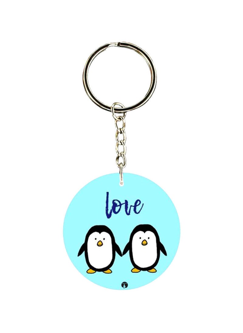RKN - Penguin Printed Dual Sided Keychain - Image 1