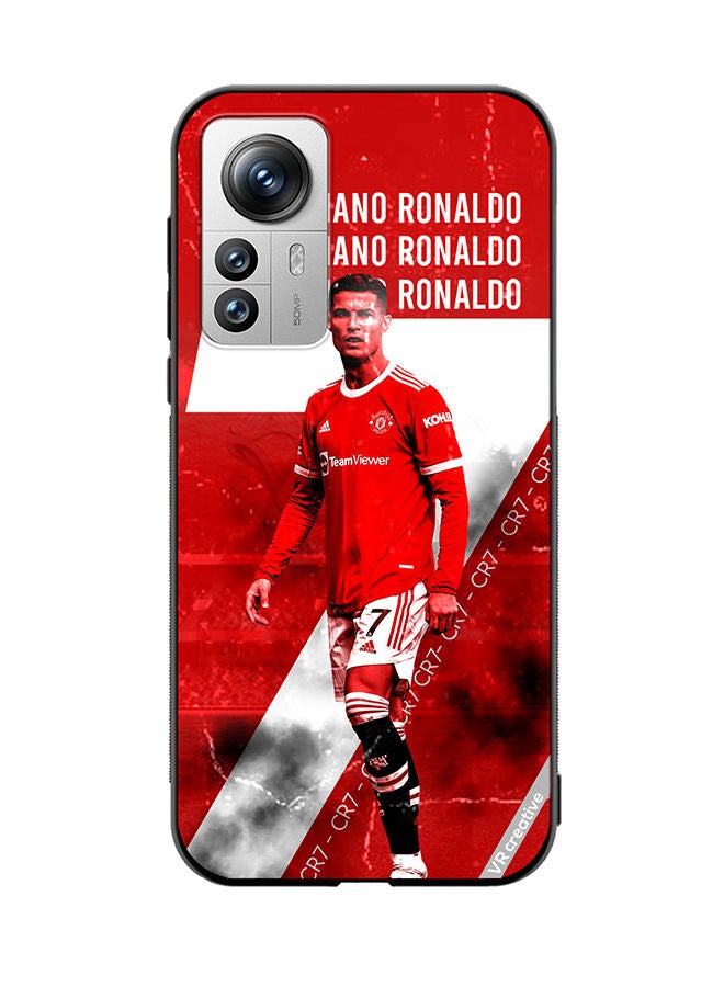VR CREATIVE Protective Case Cover For Xiaomi 12X Cr7 Design Multicolour - Image 1