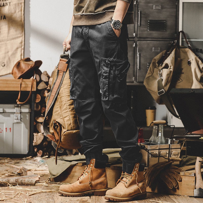 American Style Work Pants Men'S Straight Autumn Functional Urban Outdoor Commuting Mountain Tactical Casual Pants - Image 4