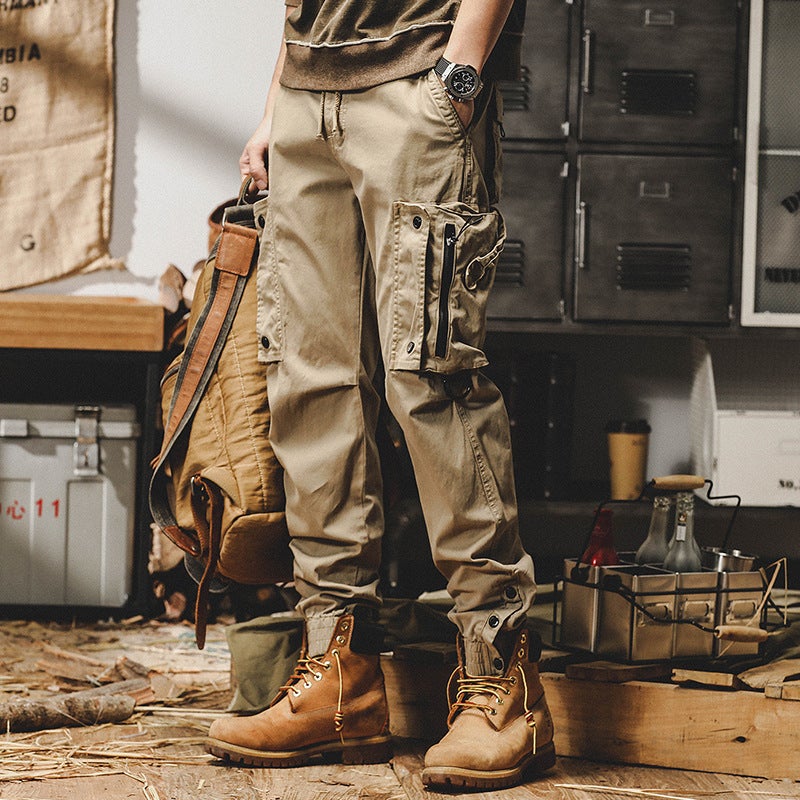 American Style Work Pants Men'S Straight Autumn Functional Urban Outdoor Commuting Mountain Tactical Casual Pants - Image 2