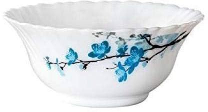 CHALISA Dinner Set of 36 psc Exclusive Plastic Printed Round Dinner Set 6 Big PLATS 6 Small PLATS 12 Small Bowl6 Table Spoon2 Big Spoon 2 Big Bowl with 2 LID Multi Color Blue - Image 4