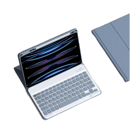 AnMengXinLing Keyboard Case for iPad mini 7 A17 Pro Mini 6 Magnetic Detachable Case with Keyboard Built in Pencil Holder for 83inch iPad Mini7th6th Generation Blue - Image 1